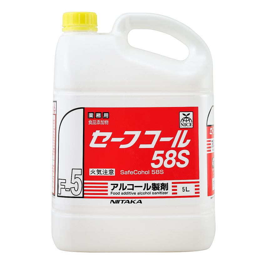 Ｍ除菌アルコールスーパー 5L 食品添加物エタノール製剤　濃度58％